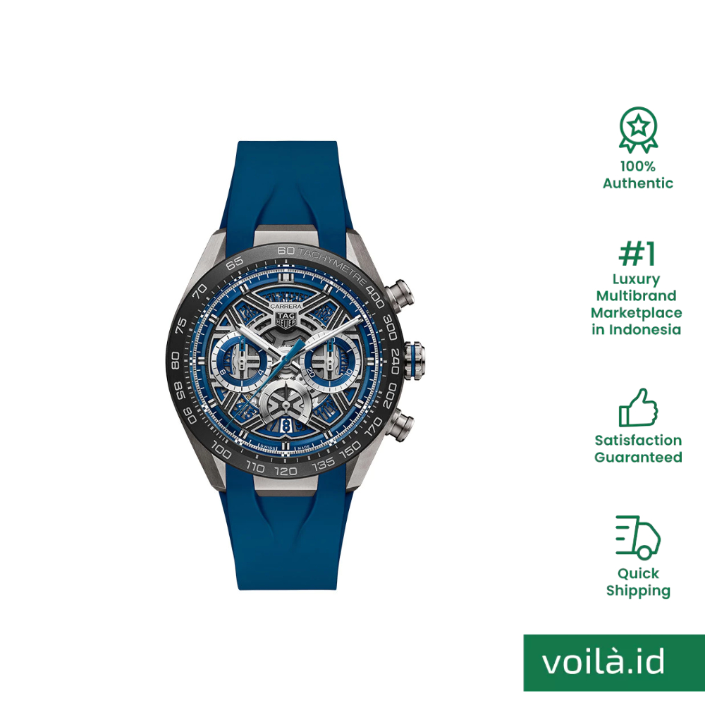 [FORTUNE WATCH DEALS] TAG Heuer Carrera 44 - CBU2081.FT6274 Extreme Sport Automatic Chronograph Tita