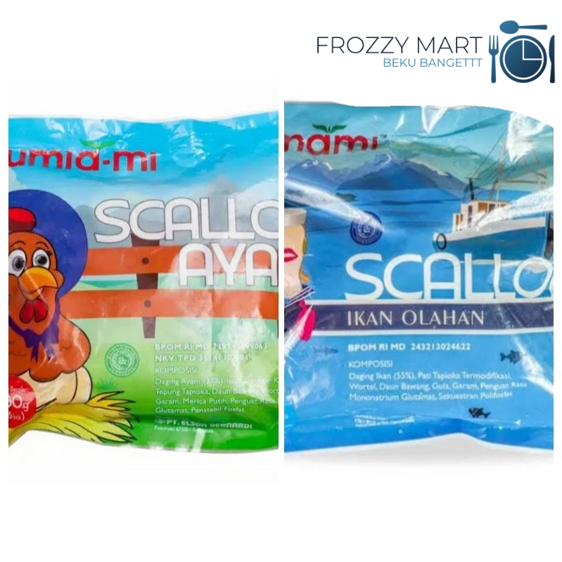 

Umiami Scallop Ikan | Ayam 500gr
