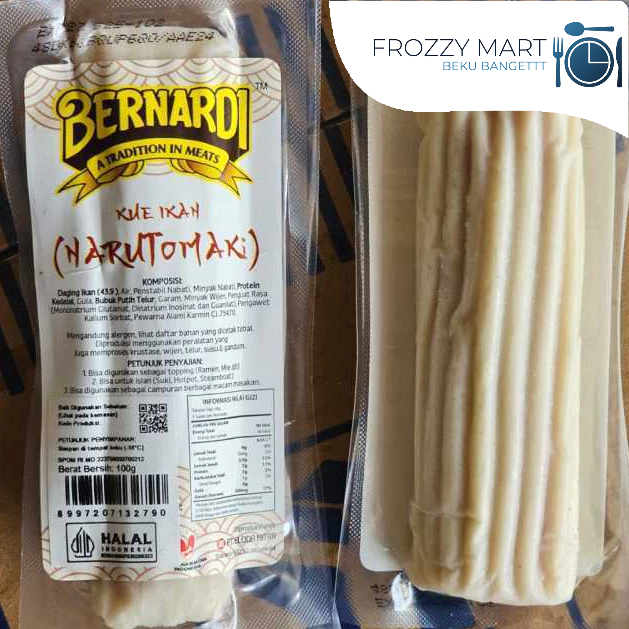 

Bernardi Narutomaki 100gr – Fish Cake Khas Jepang