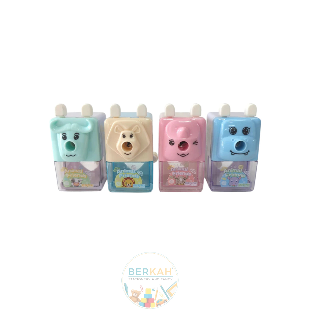 

Serutan Pensil Putar Karakter Hewan Lucu / Rautan Pensil Anak Unik & Estetik 7271