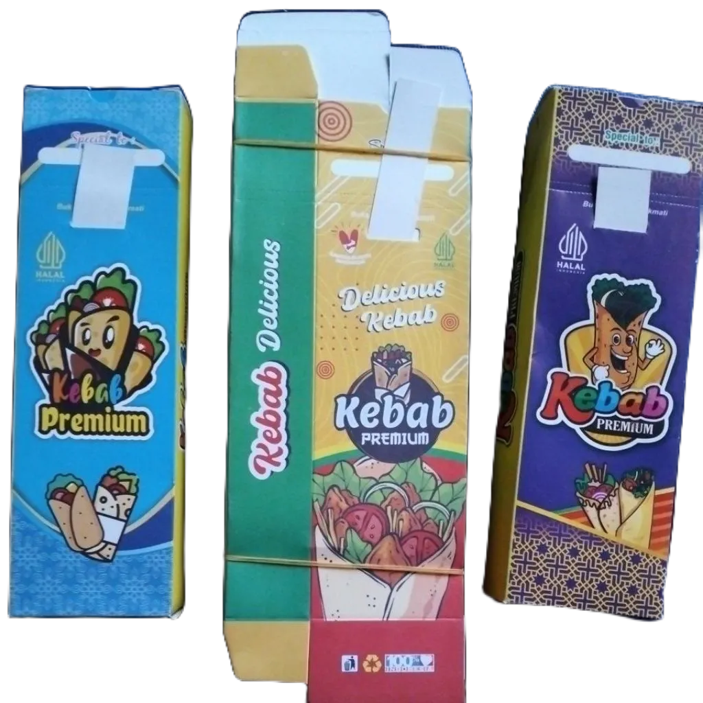 

Bungkus Kebab Premium 100pcs / Kemasan Kebab / Kotak Kebab Ivory / Bungkus Kebab Murah