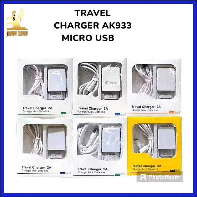 TC BRANDED MIKRO ak933 SM11 LED QUICK 3.5A GROSIR TRAVEL CHARGER/CAS/CASAN