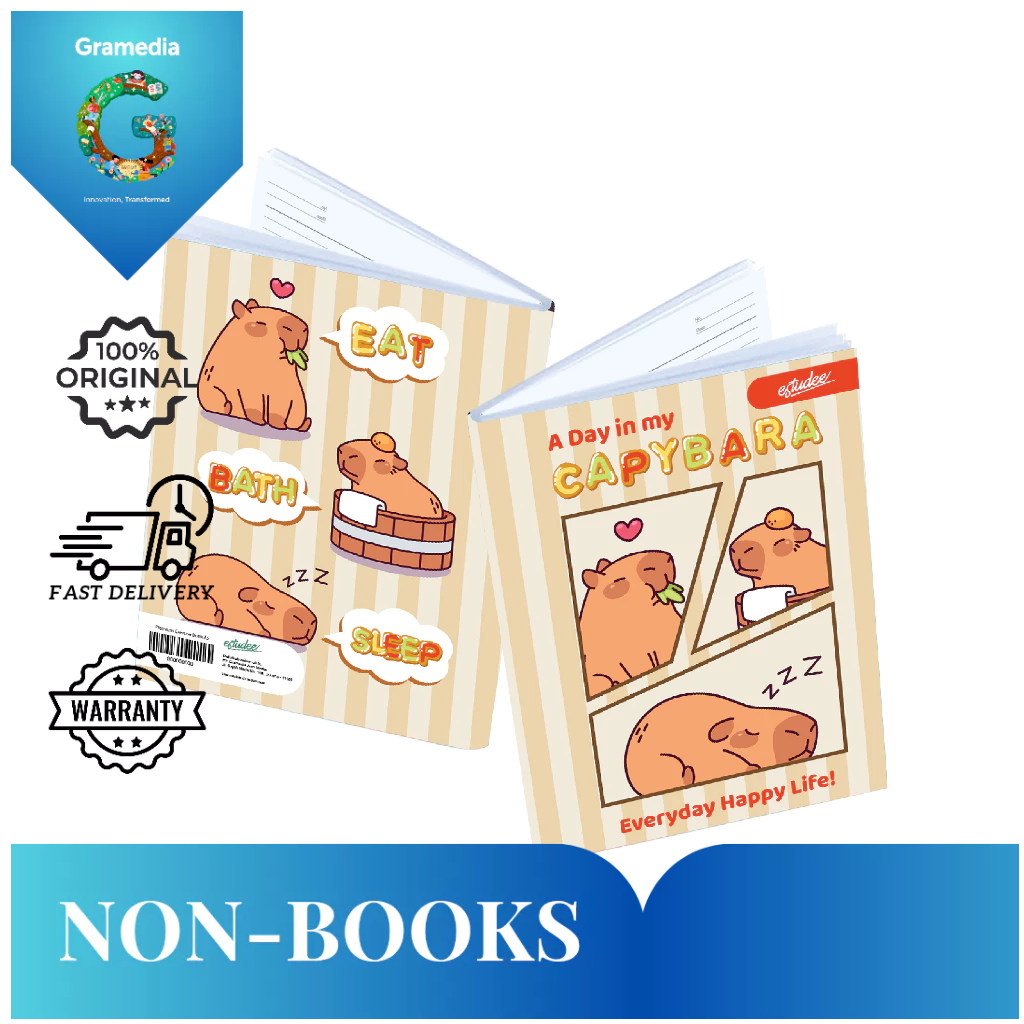 

Gramedia World Bsd - ESTUDEE K KWARTO 38 CAPYBARA ISI 6