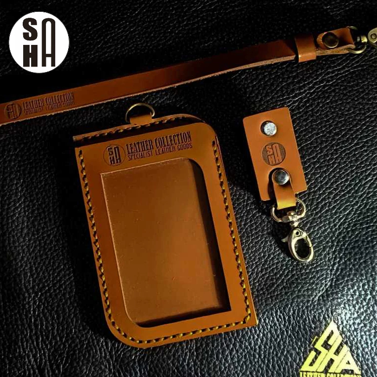 

ID CARD HOLDER CUSTOM FREE GRAVIR LOGO DAN NAMA