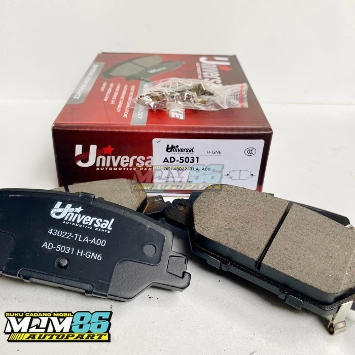 Brake Pad Rear Kampas Rem Belakang Honda 43022-TLA-A00 Honda Crv Turbo Import Garansi