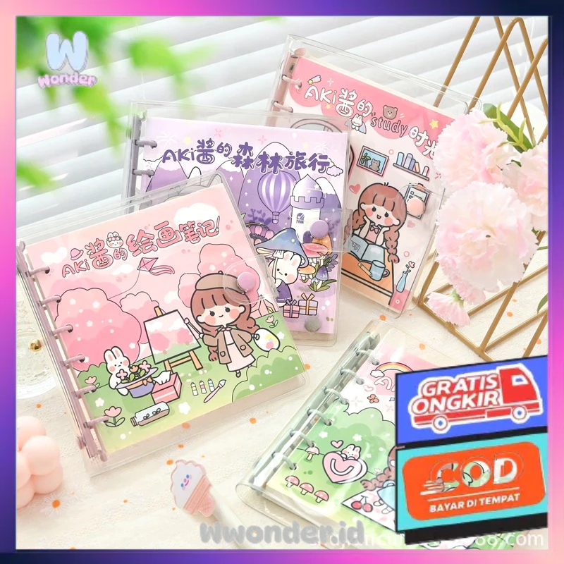 

WW Notebook Motif Aki Best Seller MP20