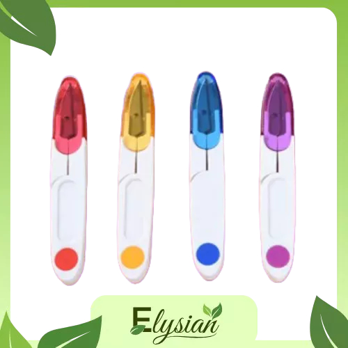 

Gunting Benang Jahit Mini Plastik Warna Thread Cutter Tajam dengan Tutup Cekris MG016
