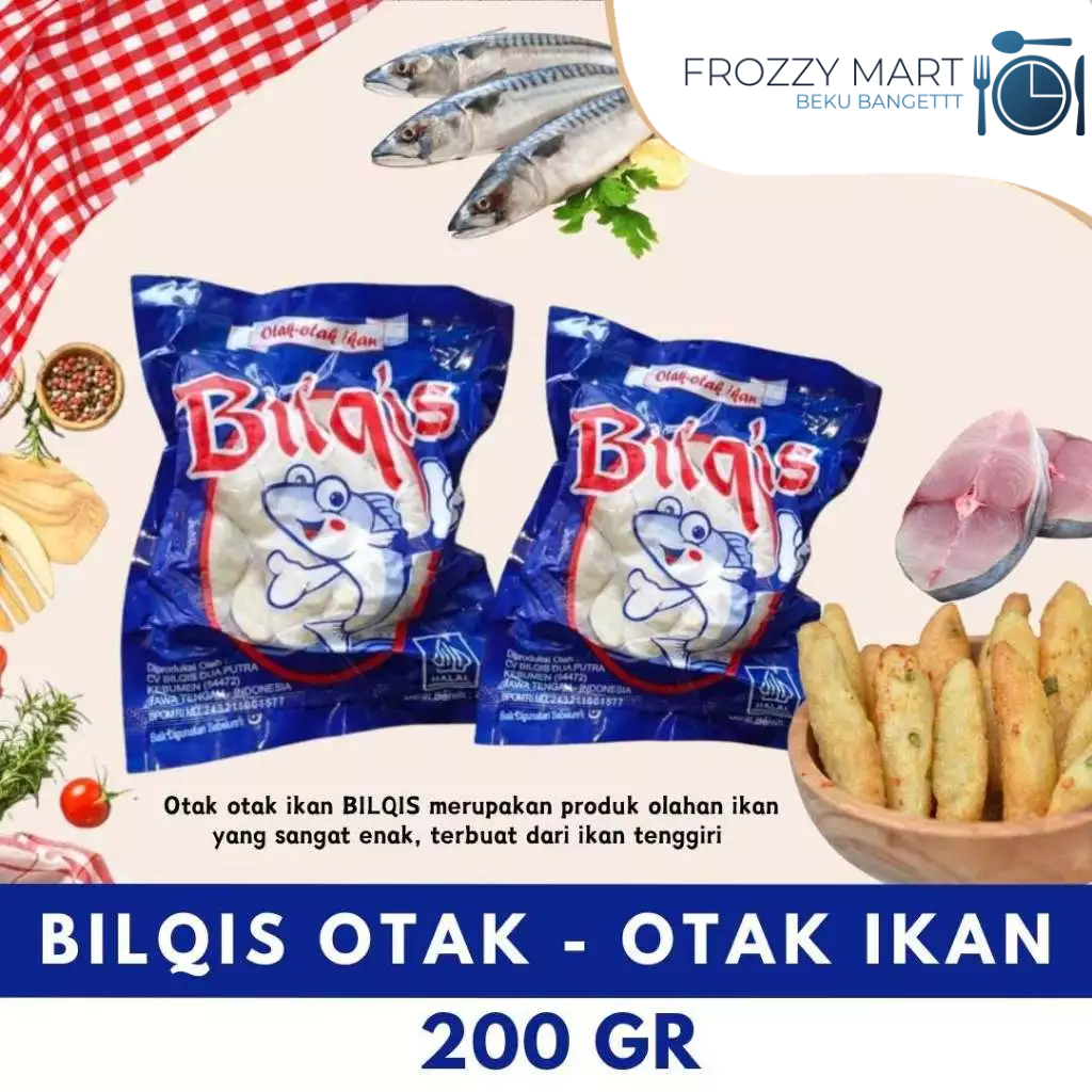

Bilqis Otak-Otak Ikan 200gr – Otak Otak Ikan Gurih Frozen Food Siap Goreng