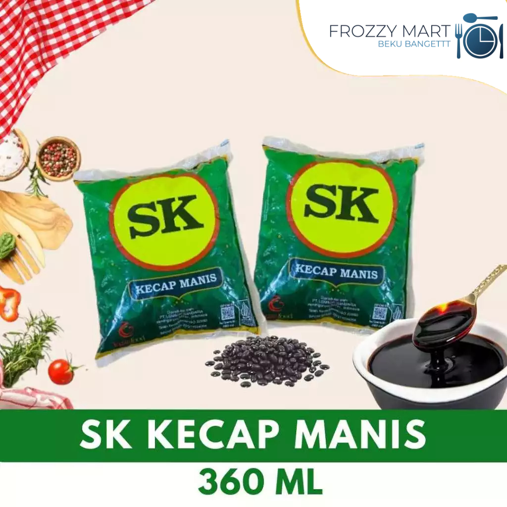 

SK Kecap Manis 360ml – Kecap Manis Kental Gurih Manis untuk Masakan Harian