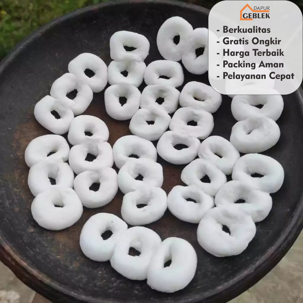 

Geblek Gebleg Pati Mentah 1 Kg Asli Khas Purworejo / Kulon Progo Tanpa pengawet