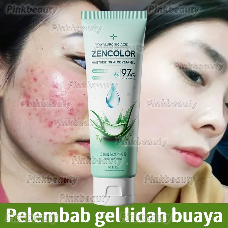 Lidah Buaya Aloe Vera Gel Moisturizer Lidah Buaya Gel Untuk Wajah Memudarkan Bekas Jerawat Soothing 