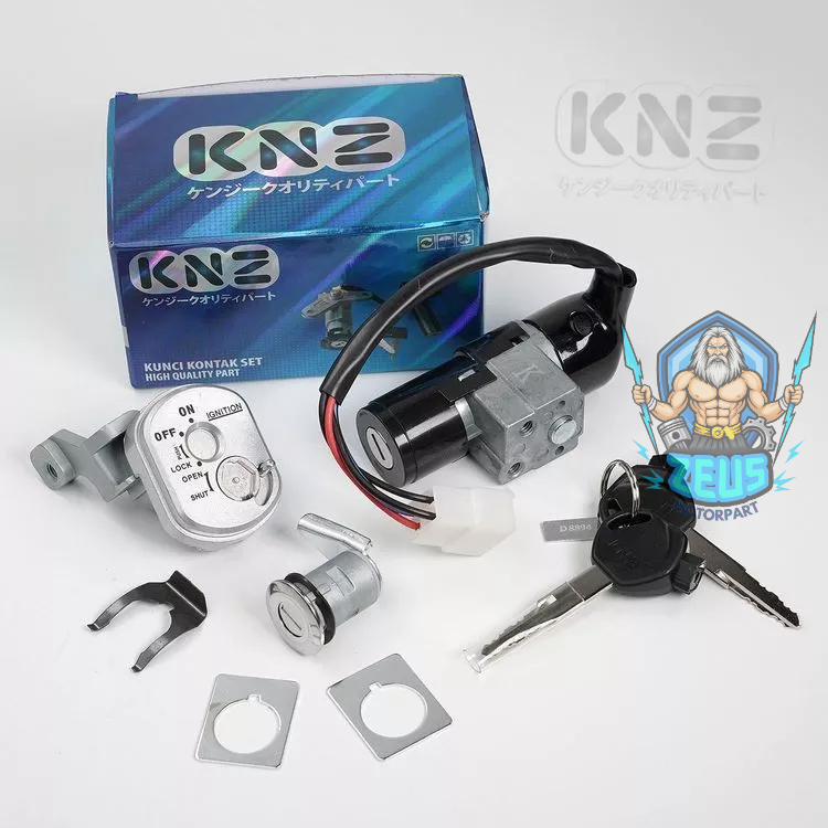 KUNCI KONTAK PLUS SADEL HONDA SUPRA X 125 INJECTION 2007 (KVL - N20) KNZ (ZEUS)