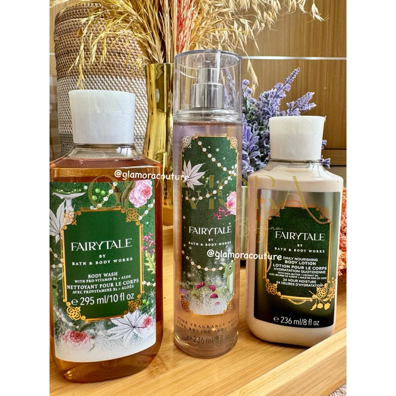 BBW Fairytale Body Wash / Body Mist / Body Lotion Full Size