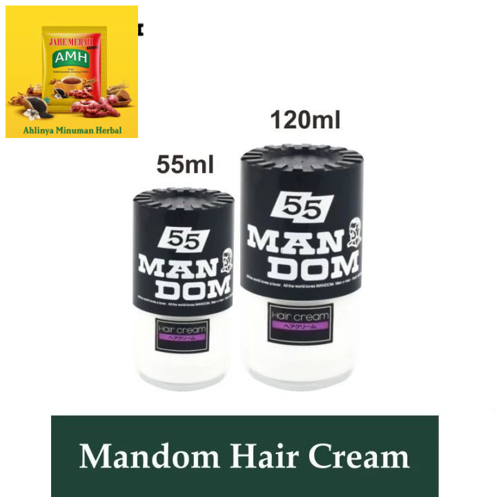 Mandom Hair Cream 55  Minyak Rambut Pria