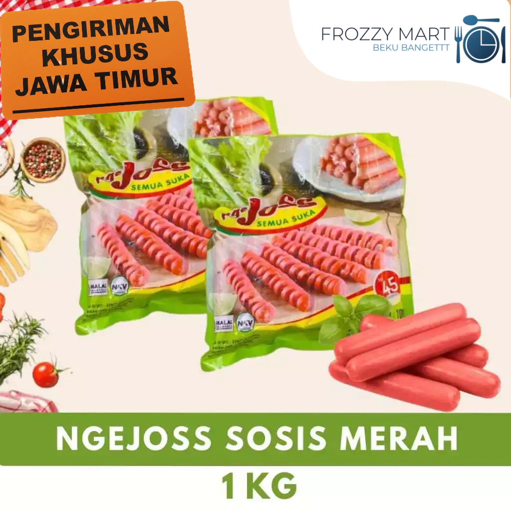 

NGEJOSS Nugget & Sosis Frozen – Nugget Ayam 500gr, Sosis Bakar 12pcs, Sosis Merah 1kg – Siap Goreng