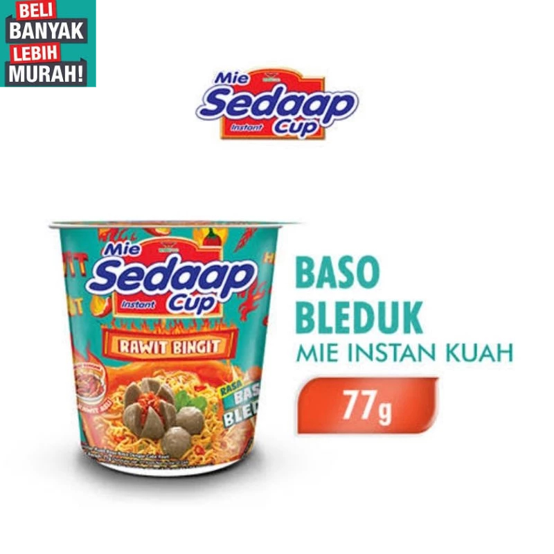 

MIE SEDAAP CUP BASO BLEDUK ( BELI BANYAK LEBIH MURAH ) xx