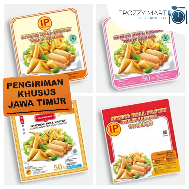 

IP Indo Pratama Kulit Lumpia | Lentur, Tipis, & Mudah Digulung!