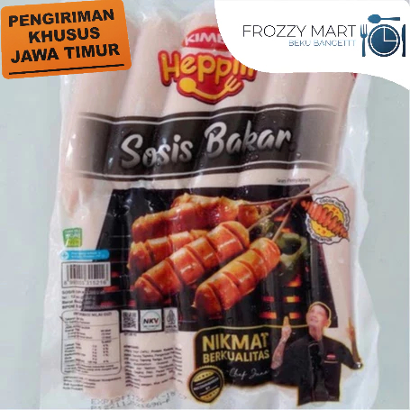 

KIMBO HEPIII Sosis Bakar Original 500gr | Isi 12 pcs – Sosis Frozen Siap Masak