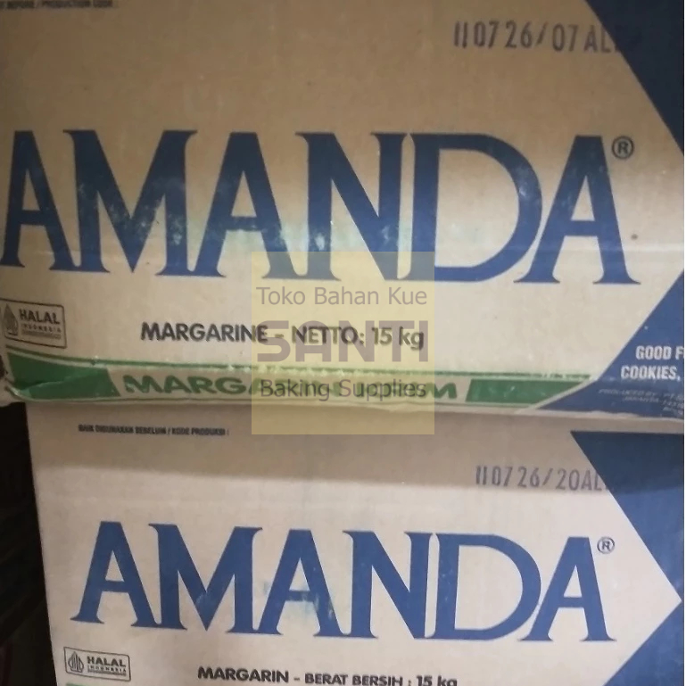 

Amanda | Margarine Krim Cream Olesan | 15 Kg [DUS]