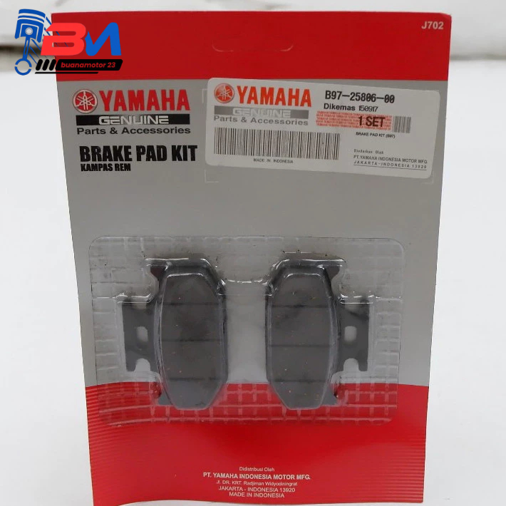 Kampas Rem Vixion, Kampas Rem Belakang Yamaha R15 & VIXION R B97 buanamotor 23