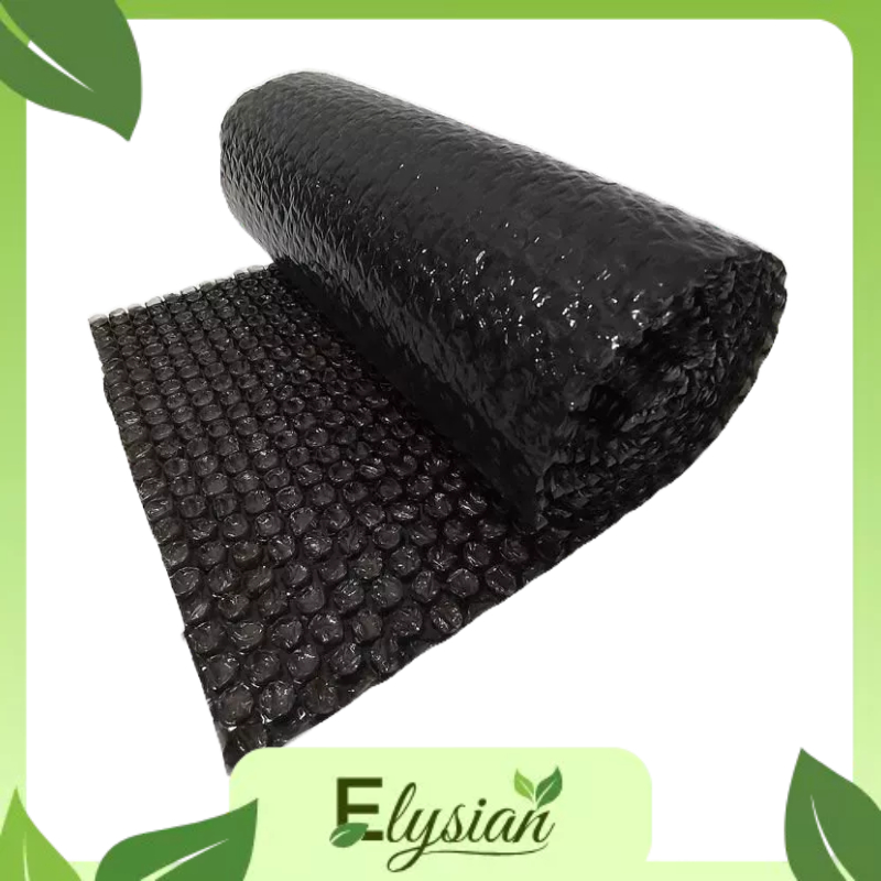 

Premium Black Bubble Wrap Hitam Sebagai Tambahan Pengaman Paket Tanpa Karton 100m