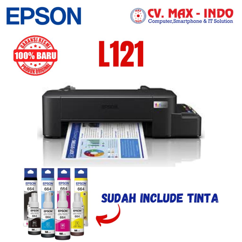 EPSON PRINTER L121 + INFUS