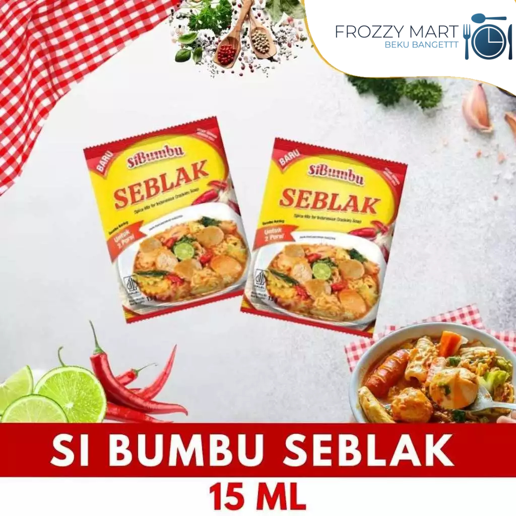 

SI BUMBU SEBLAK 15gr – Bumbu Seblak Instan Pedas Gurih Praktis Siap Pakai