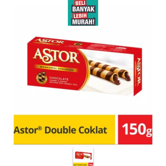 

ASTOR Wafer STIK COKLAT 150 GR