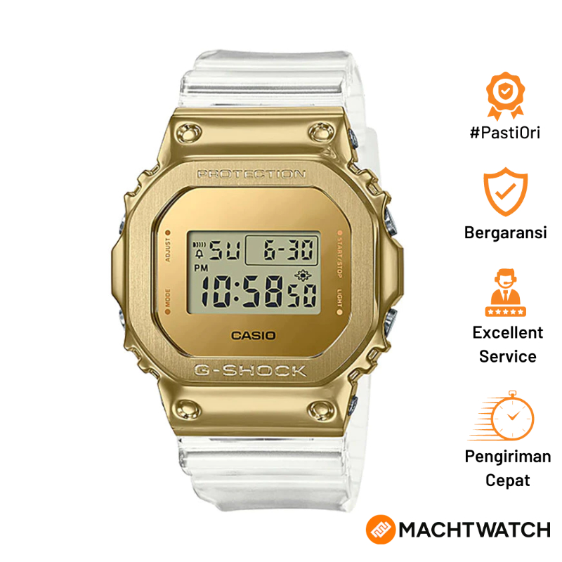 [PAYDAY] Jam Tangan Pria Casio G-Shock GM-5600SG-9DR GM-5600SG GM5600SG Gold Ingot Collection Square