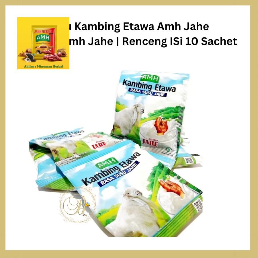 

Susu Kambing Etawa Amh Jahe | Etawa Amh Jahe | Renceng ISi 10 Sachet