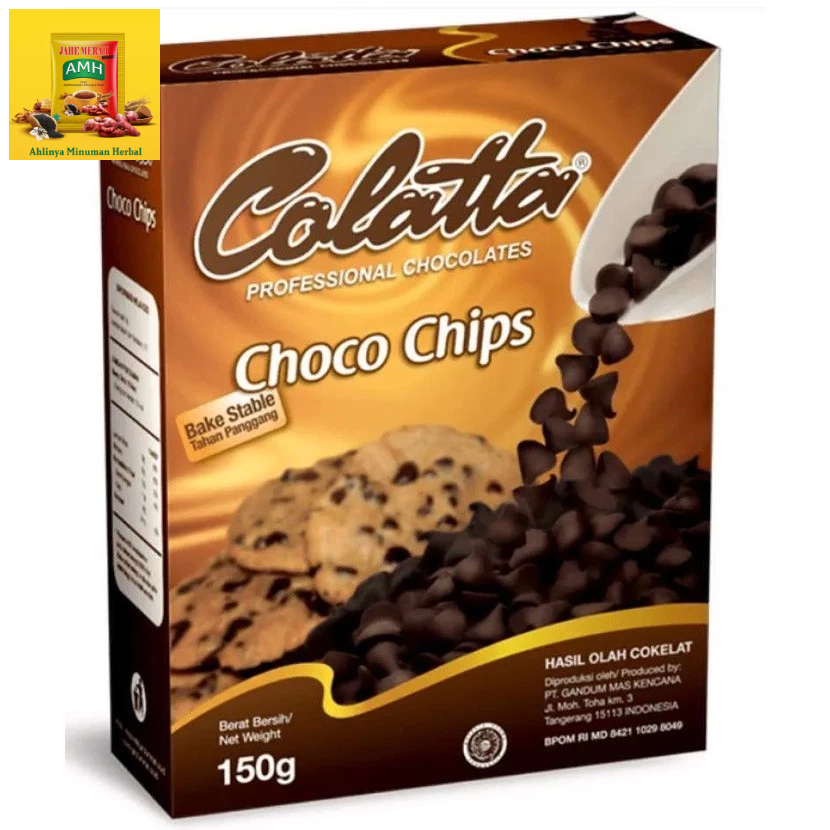 

GMK Colatta Choco Chips 150 gr | topping ice cream | Nyoklat Bangets