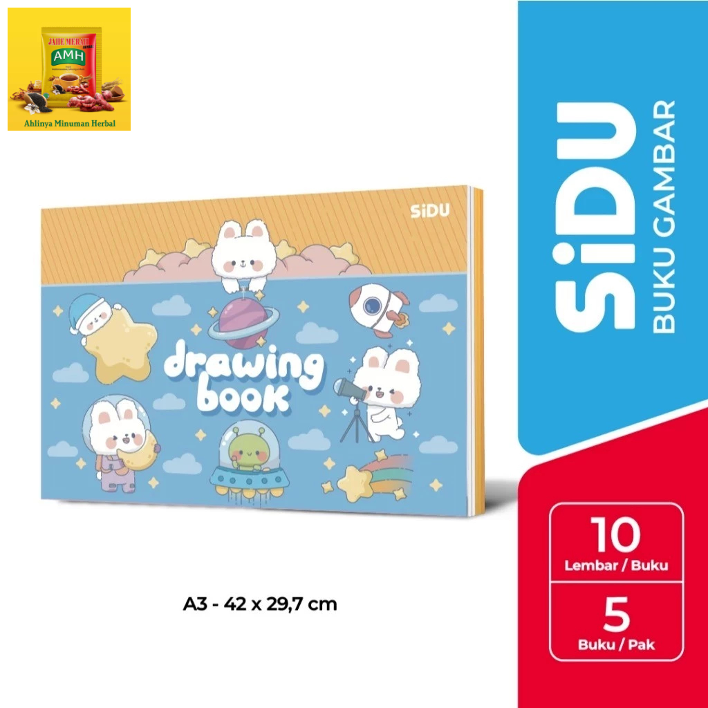 

SiDU Buku Gambar A3 - 5 Buku | Buku Gambar | Drawing Book