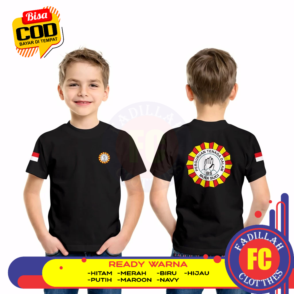 Baju Kaos Anak Silat Perguruan Tenaga Dalam Budi Suci v2 DB Kaos Distro