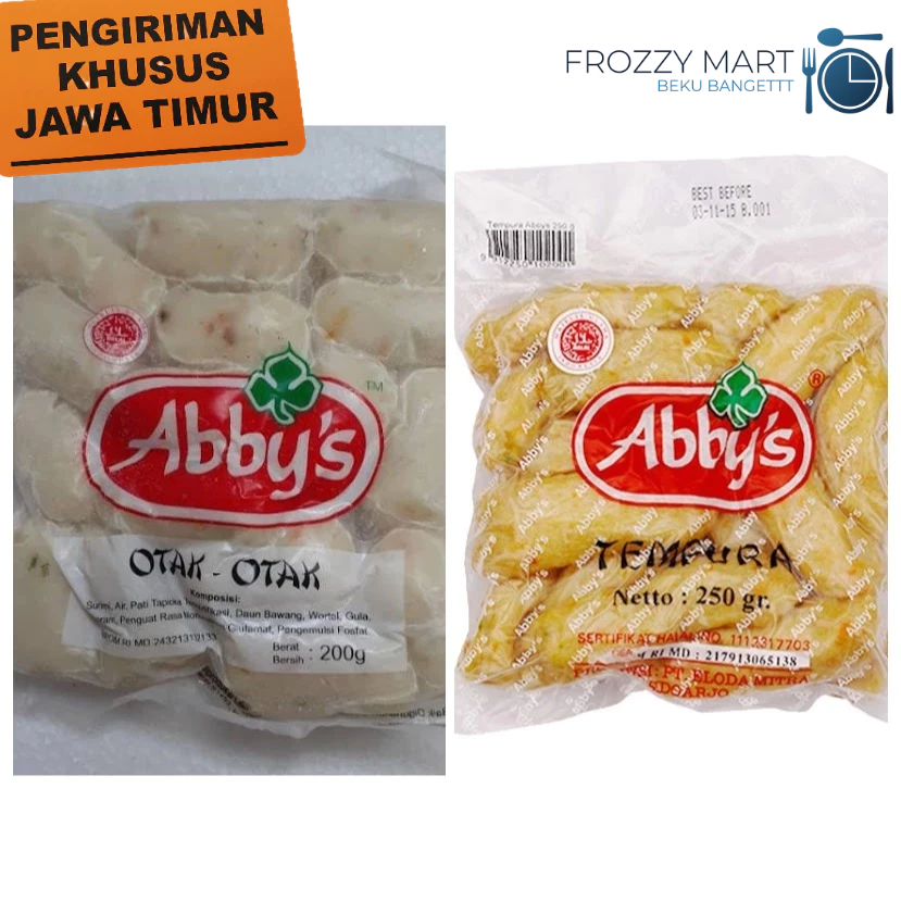 

ABBY'S Otak-Otak Ikan 200gr | ABBY'S Tempura Ikan 250gr | Frozen Food Siap Goreng