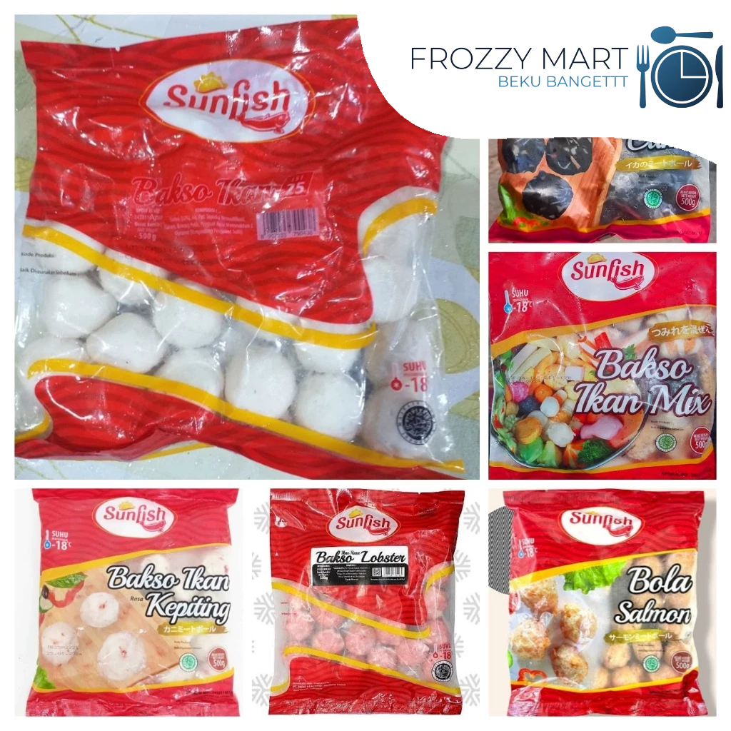 

Sunfish Bakso Seafood Series | Bakso Ikan, Cumi, Ikan Mix, Kepiting, Lobster, Salmon 500gr