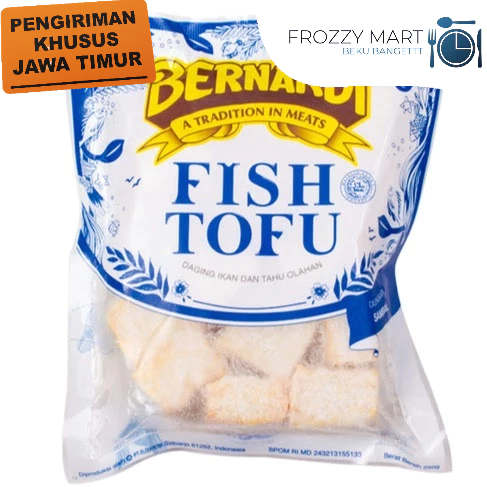 

Bernardi Fish Tofu 250gr – Tahu Ikan Frozen Siap Masak Enak & Praktis