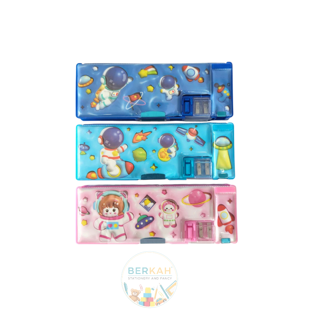 

Kotak Pensil + Rautan Magnet Premium DZ-8062 / Kotak Pensil Magnet Terbaru