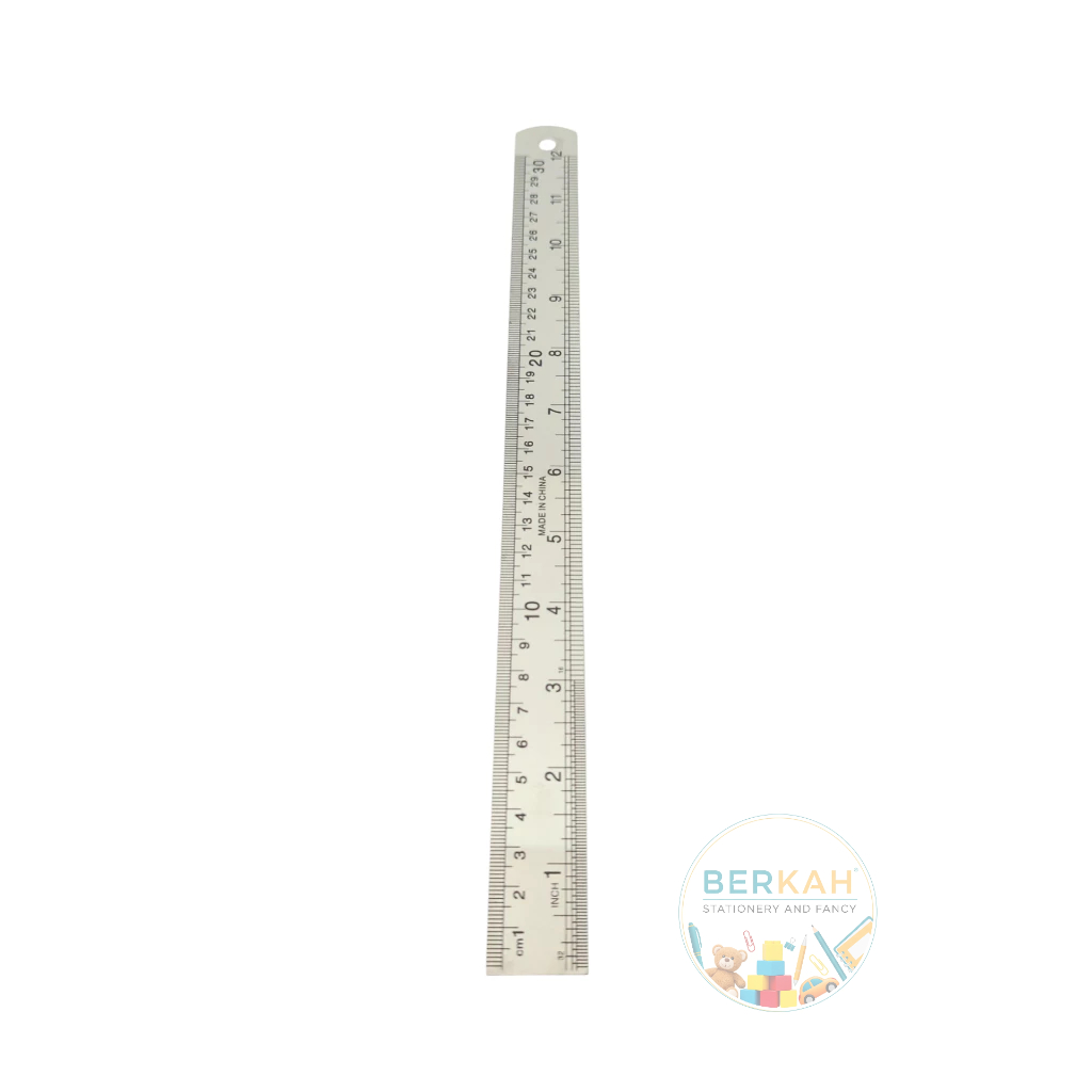 

Penggaris Besi 30 cm Anti Karat | Penggaris Sekolah & Kantor Termurah TZ-30R