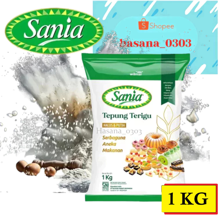 

Sania Tepung Terigu Serbaguna 1 kg