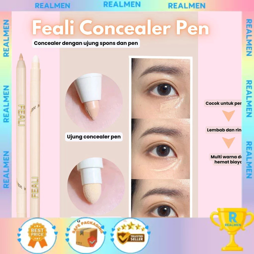 FEALI Concealer Pen Eye Pensil Concealer Stick Pen Full Cover Waterproof - CONCEALER PENSIL FEALI