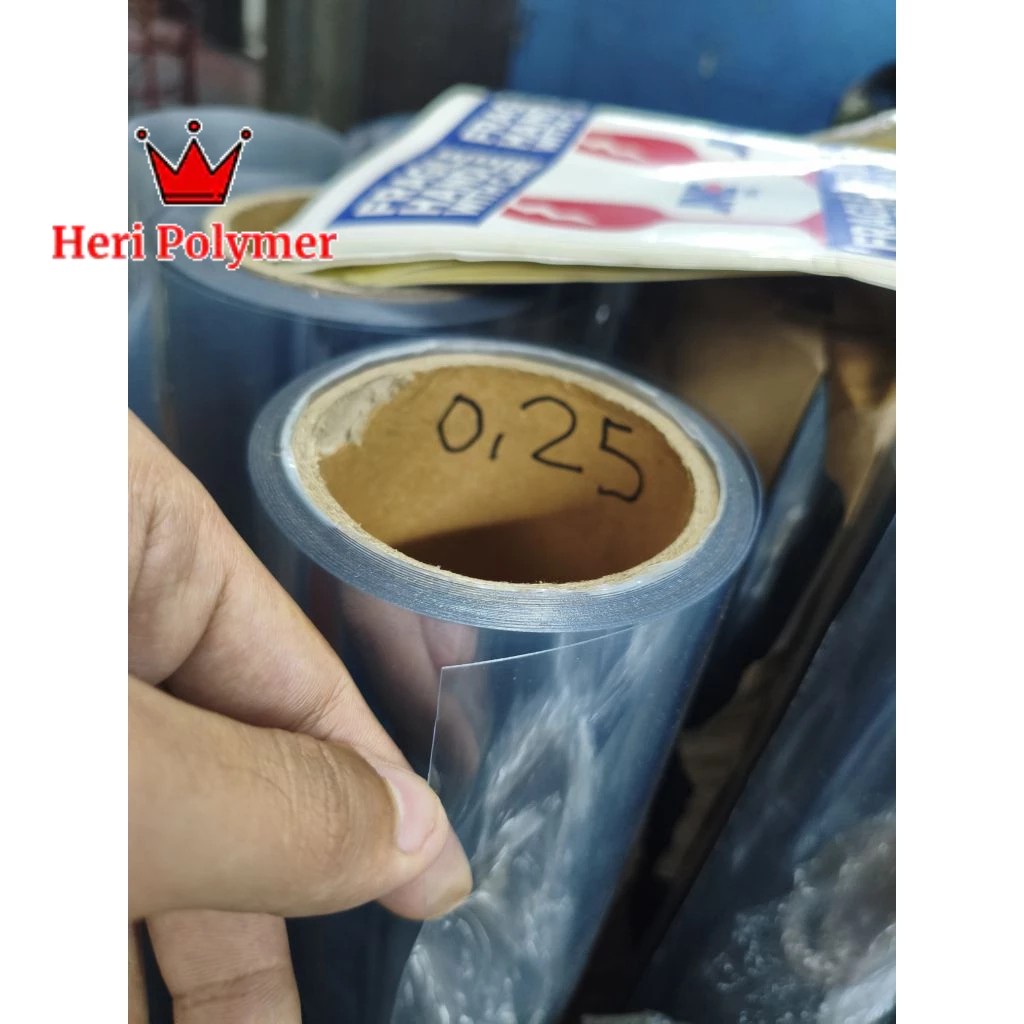 

PVC Mika Rigid Kaku 0.25mm x Lebar 140cm