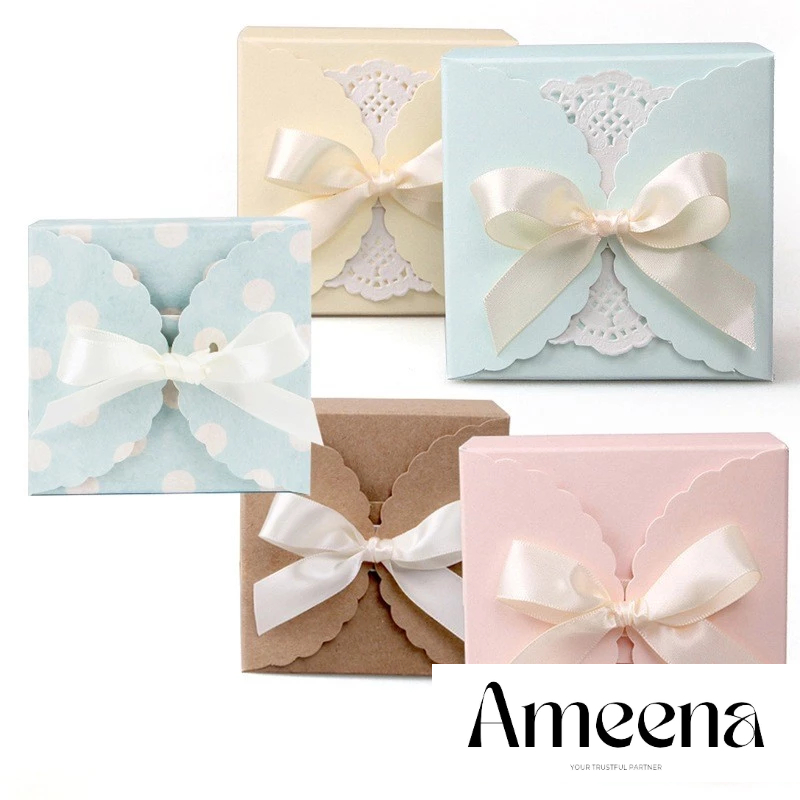 

Kotak Souvenir Pernikahan Gift Wedding Box Mini Pita