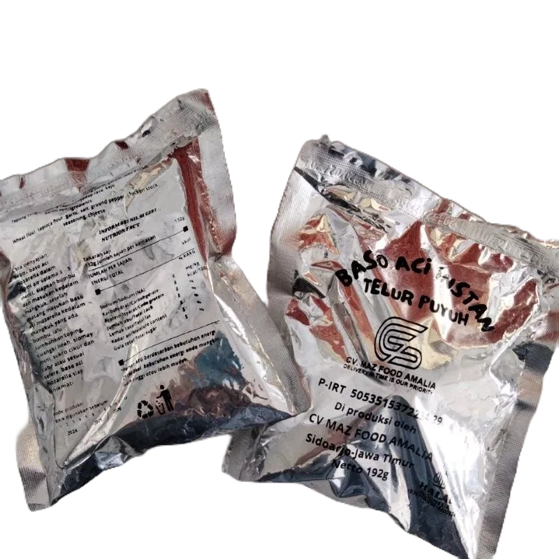 

Baso aci Telur Puyu INSTAN HOME MADE MAZFOOD