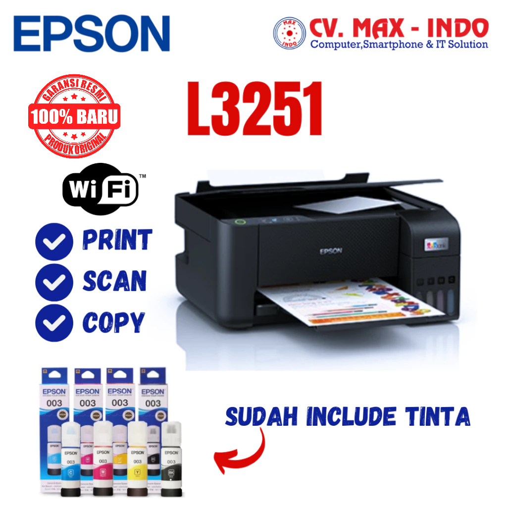 EPSON PRINTER L3251 + INFUS
