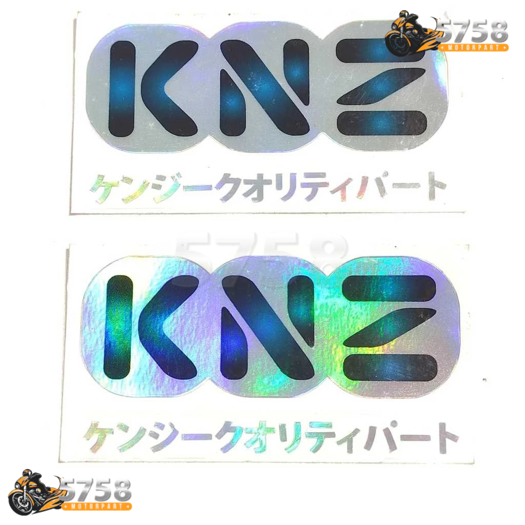 

STIKER KNZ BIRU (5758)