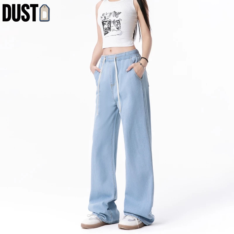 [Harga Terjangkau] Dust vintage jeans jumbo original baggy pants wanita/celana loose pants highwaist