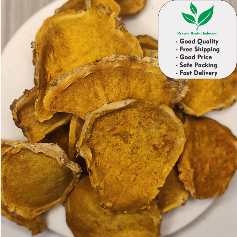 

Temulawak Curcuma Kering 1 Kg Original organik Berkualitas