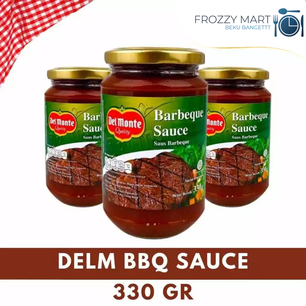 

Del Monte BBQ Sauce 330gr – Saus Barbeque Lezat Siap Pakai