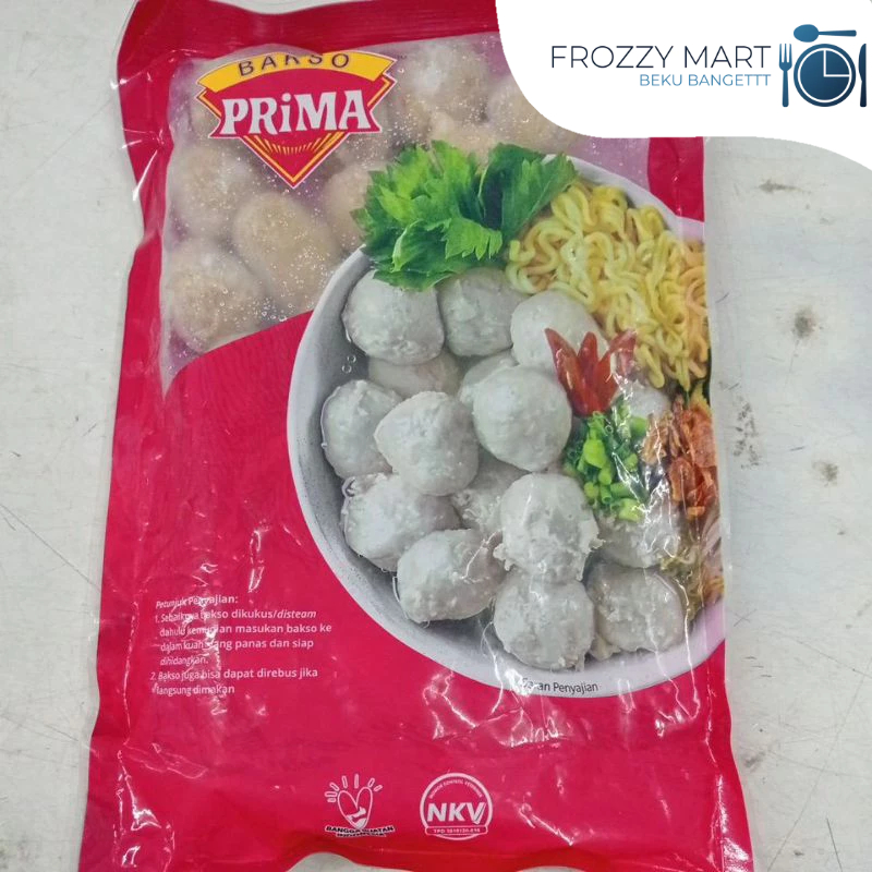 

PRIMA Bakso Sapi Frozen - Halus / Urat / Besar Isi 25-50 | Bakso Siap Masak