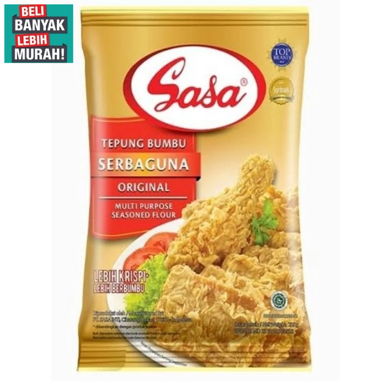 

SASA TEPUNG BUMBU SERBAGUNA ORIGINAL 210 GR ( BELI BANYAK MAKIN MURAH )++